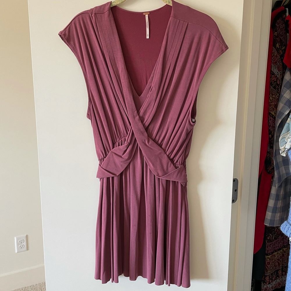 MAUVE FREE PEOPLE DRESS